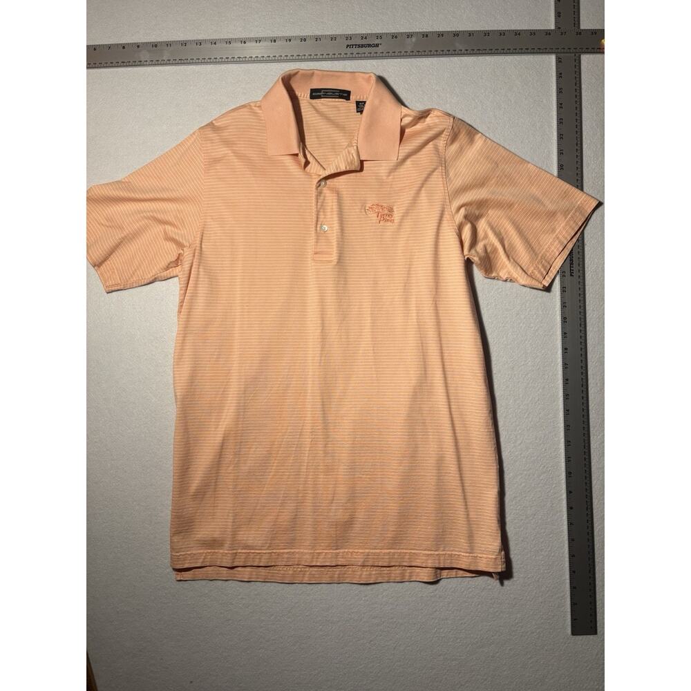 Torrey Pines Men’s Golf Polo Size Medium Orange